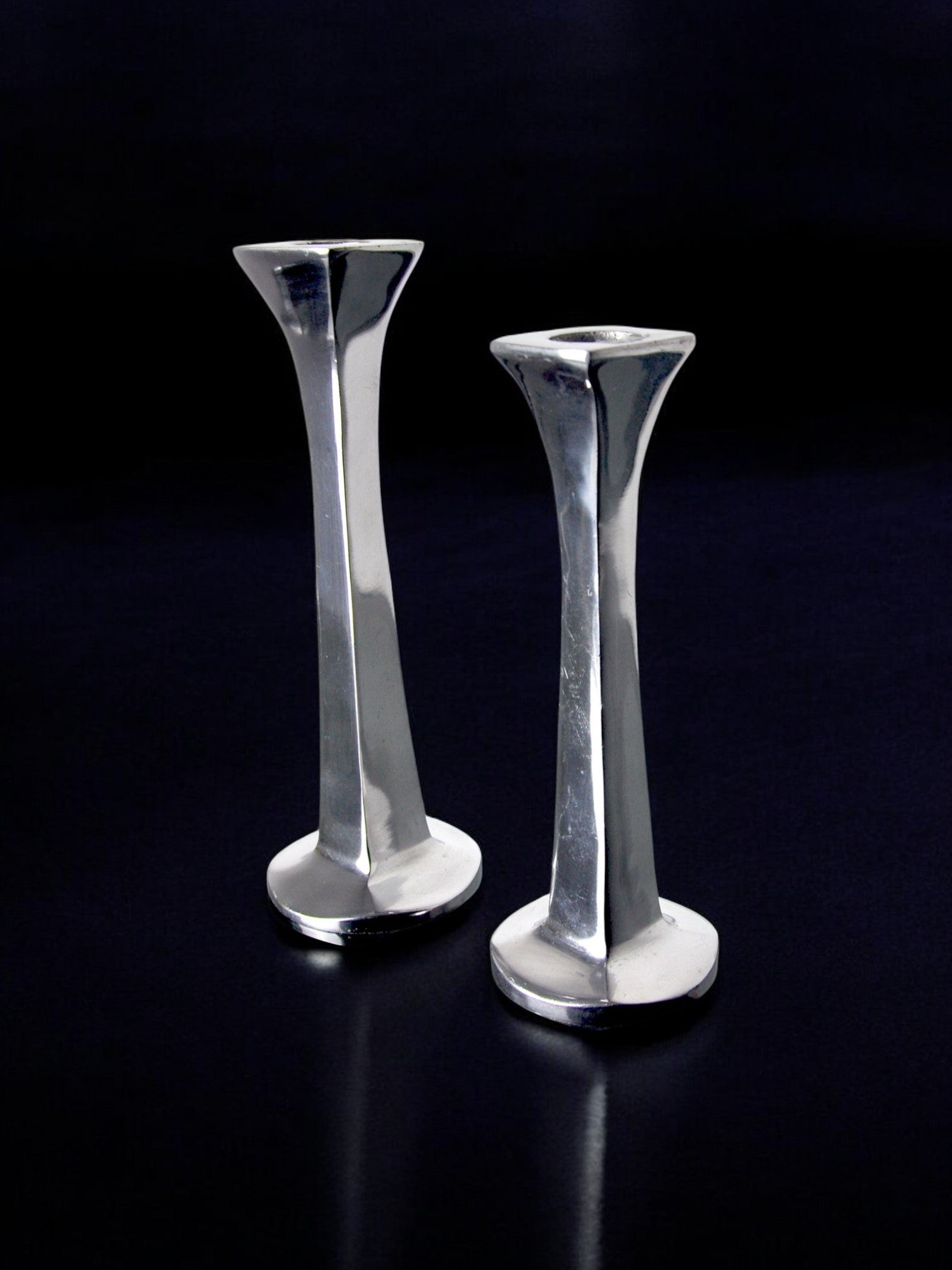 Pair of candlesticks by Arte3, 1980, Spain