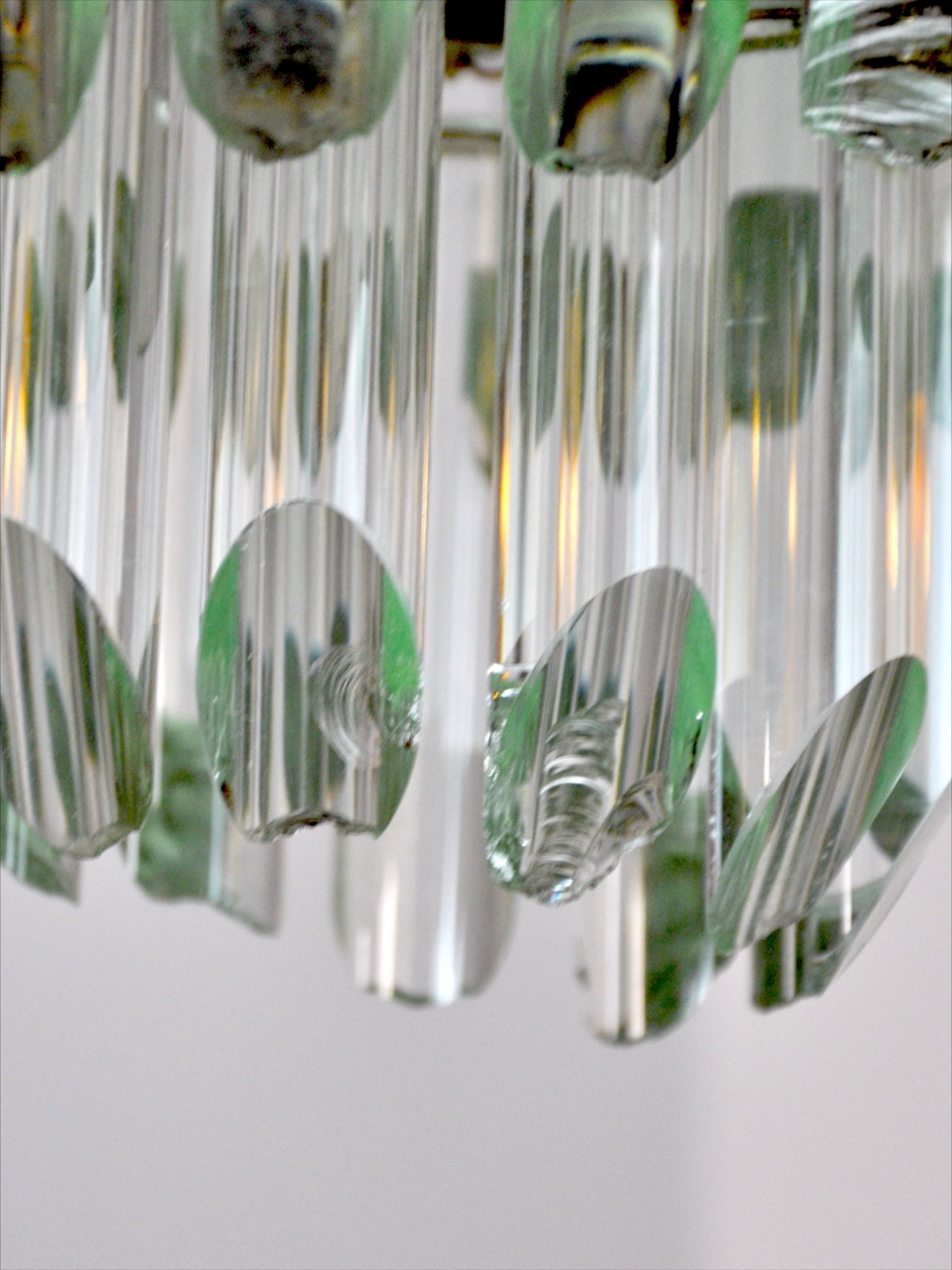 Venini chandelier, 4 levels, murano glass, italy, 1970