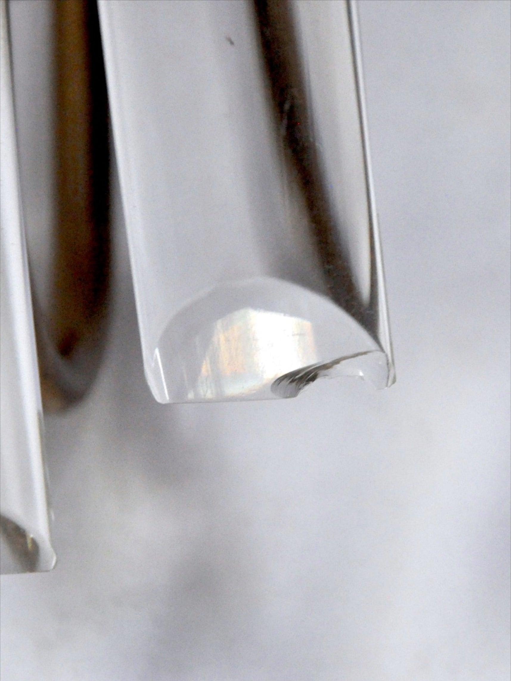 Paolo Venini sconces, murano crystals, Italy, 1970 - a Pair
