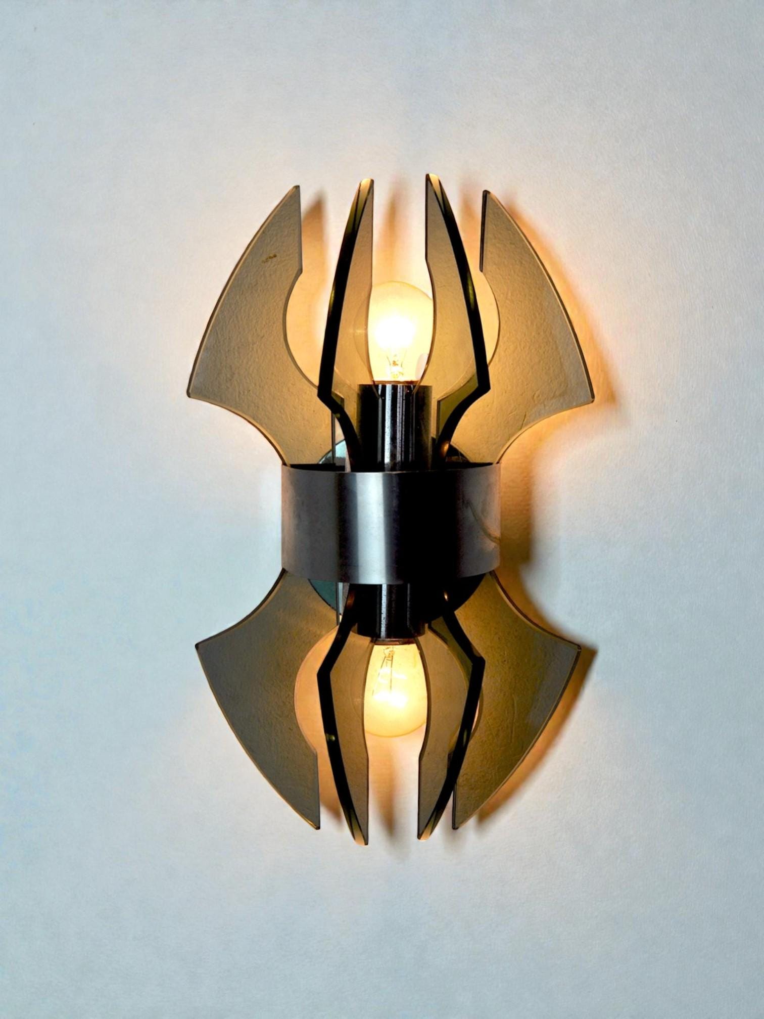 Veca Murano Sconce, Italy, Circa 1970s
