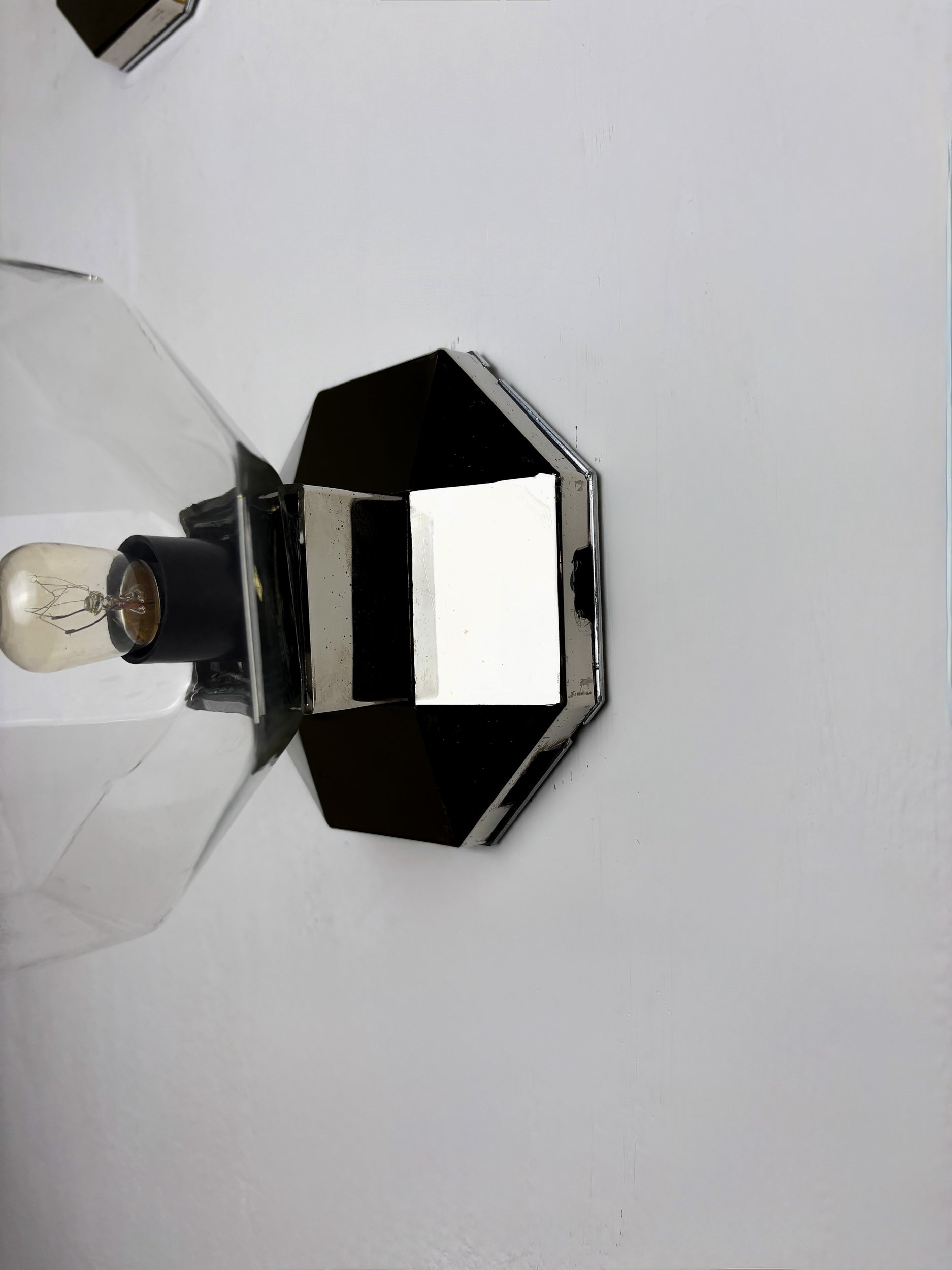 Pair of Motoko Ishii Wall or Flush Mount Lights for Staff Leuchten, Germany, 1970s